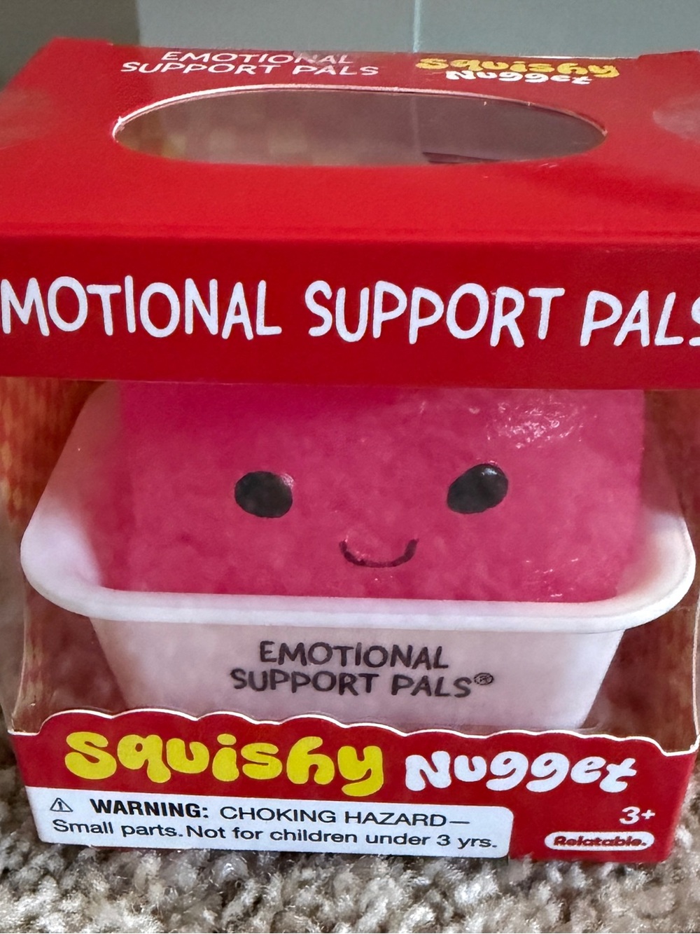 Squishy Nugget Plush - Pink